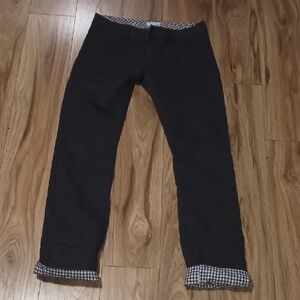 Columbia Boy Chinos with Checkered Cuffs